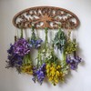Tnstbiee Rustic Herb Drying Rack Hanging - Artistic Life Tree
