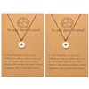 Suettpy 18K Gold Plated Compass Necklace for Women Dainty Pendant