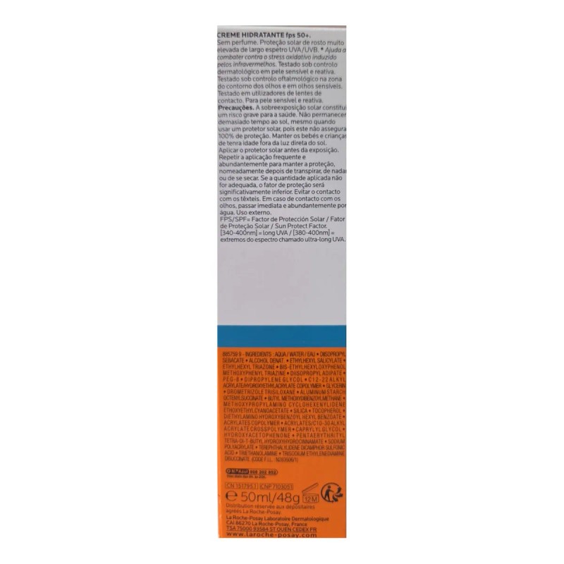 Lrp Solar Anthelios Crema Blanca Mune