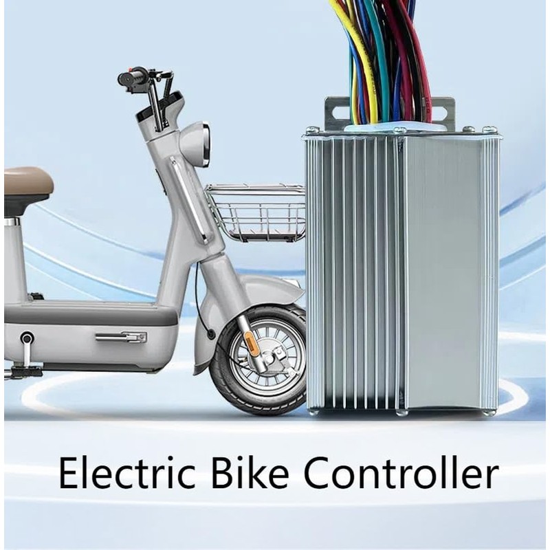 flexman 350W Brushless Controller, Portable Aluminum Alloy Ebike Brushless Motor