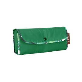 Sachi 3 Piece Market Tote Set – Insulated Thermal Reusable Grocery Bags for Cold and Hot Foods – Lightweight, Portable and Fold-able (Green Tropical Leaf)