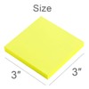 Vanpad Sticky Notes 3x3 Inches,Bright Yellow Self-Stick Pads, Easy to