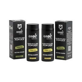 MAGIC COSMETICS Polvos Para Peinar El Cabello De Raz  Polvos Antigravedad De Aspecto Mate  Textura Invisible  Volumen Instantneo  Todo Tipo De...     