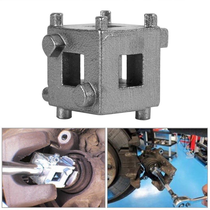 Disc Brake Piston Spreader Remover Tool 3/8-Inch Brake Piston Cube,
