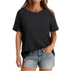 XIEERDUO Summer Tops for Women Short Sleeve Shirts Loose Fit