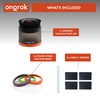 ONGROK Glass Storage Jar with Vacuum Pump Technology, Air Proof