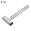 sourcing map 2pcs Grinding Wheel Dresser 36 Grit Diamond Grinding