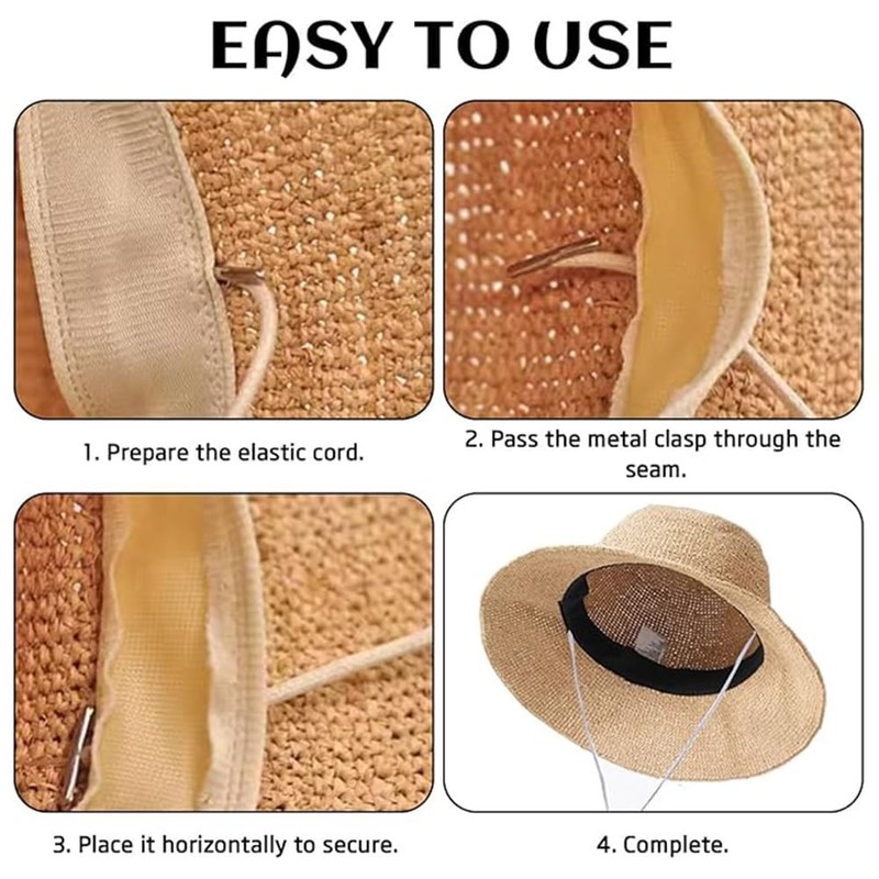 Pack of 20 Elastic Barbed Cord 40 cm Elastic Band