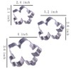 Tropical Flower Cookie Cutter Set - 3 Piece - Stainless