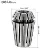 sourcing map Collet Chuck ER20 10 mm for CNC Engraving