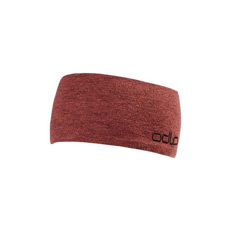 Odlo Unisex REVELSTOKE Performance Wool Headband, Ketchup Melange