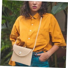 OATIPHO Woven Mini Phone Pouch Crossbody Bag for Women Stylish Knitting Shoulder Bag Lightweight Messenger Design for Everyday