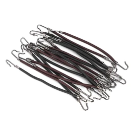Accesorio para Soportes de Caballo con Gancho para el Cabello, Lazos Elásticos para Cabello Largo y Esponjoso y Rizado Diferentes Estilos, 20 Ganchos de Goma