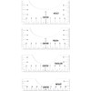 4 Pack T-Shirt Ruler Guide T-Shirt Alignment Ruler Heat Press