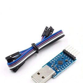 TECNOIOT CP2104 USB to RS232 TTL UART 6PIN Connector Module Serial Converter