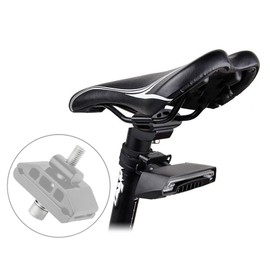 Bicycle Single Nail, Bicycle Seat Tube Head, Sitting Rod Clamp Head, Clamp Head Saddle Tube, Joint Head Seat Tube for Bicycle Accessories, Single Nail Head Seat Post, Silver