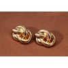 Bezelry 12 Pieces Thick Knot Metal Shank Buttons. 17mm X