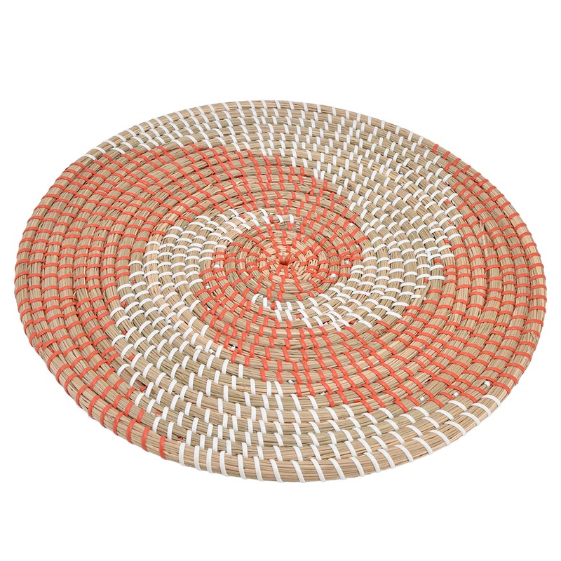 Wall Basket Natural Rattan Exquisite Rustic Decorative Hanging Woven Wall