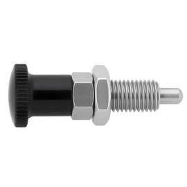 LT Easiyl M8 Spring Pin with Reset Type Indexing Pen with Round Head Stainless Steel Suitable for Jigs and Shapes of Mechanical Devices