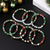 Christmas Letter Beads for Threading Bracelets DIY Crafts Letter Beads