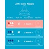 Silicone Nipple for Lansinoh Anti-Colic Baby Bottle, Slow Flow, Size