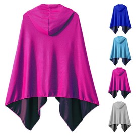 Cooling Towel, Hooded Towel, Poncho, Cool Cape, Cooling Cape, Summer, Quick Drying, Lightweight, Absorbent, Heat Protection, Hooded Towel, Sports, UV Protection, Cardigan, Commuting, Outdoor, UV