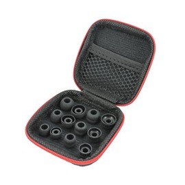 Zotech 12Pcs Replacement Earbuds Eartips Earbud Ear Tips Ear Buds Eargels Earpads for Powerbeats 2 Wireless Earphones with Carrying Case