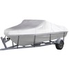 NEXCOVER Trailerable Boat Cover, Length: 14'-16' Beam Width: up to