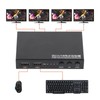 Aimos 1‑for‑4 4 Ports USB Keyboard Mouse Synchronizer Controller KVM
