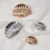 2 Pcs Seashell Hair Claws for Women Girls (Rose gold)