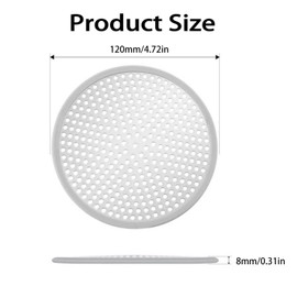 Dinghaole Shower Drain Hair Catcher, Shower Stall Drain Protector, Hair Catcher, Bathroom Kitchen Prevent Drain Clog, Strainer Plug Trap Filter for Bathroom, Bathtub, Kitchen