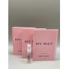 ARMANI LOT OF 3 Armani MY WAY Eau De Parfum