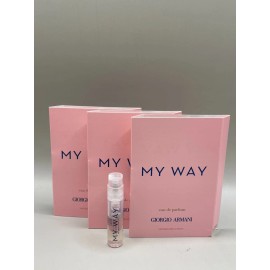 ARMANI LOT OF 3 Armani MY WAY Eau De Parfum Perfume Sample Spray 0.04 oz *3