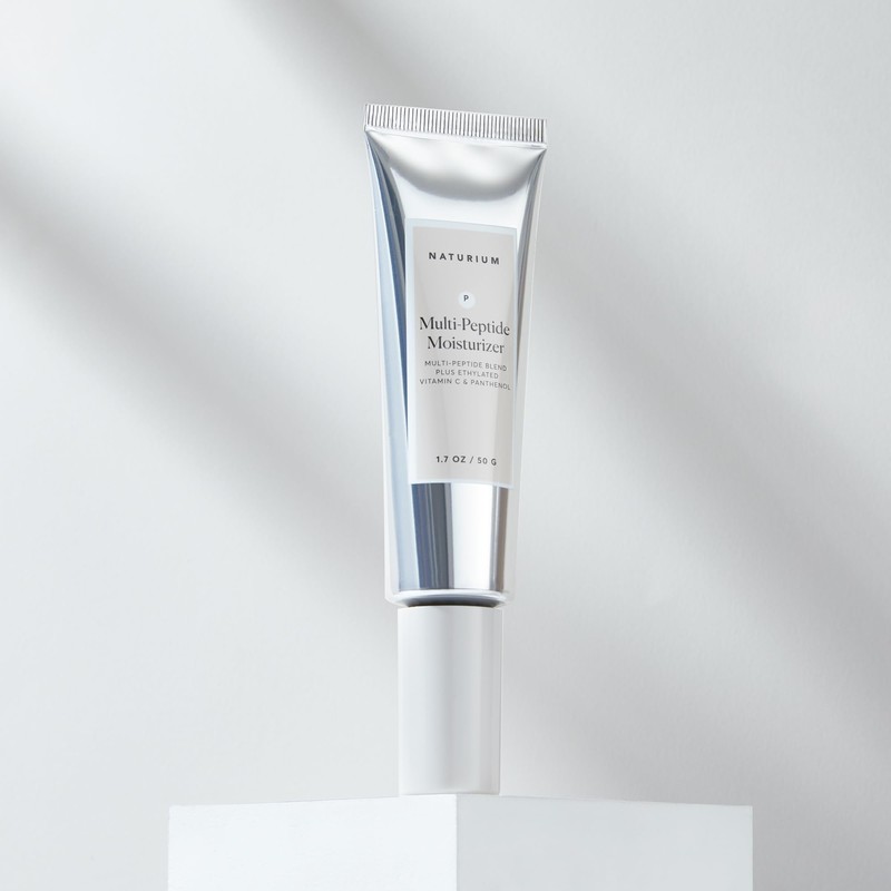 Naturium Multi-Peptide Eye Cream, Smoothing Skincare, with Squalane & Hyaluronic
