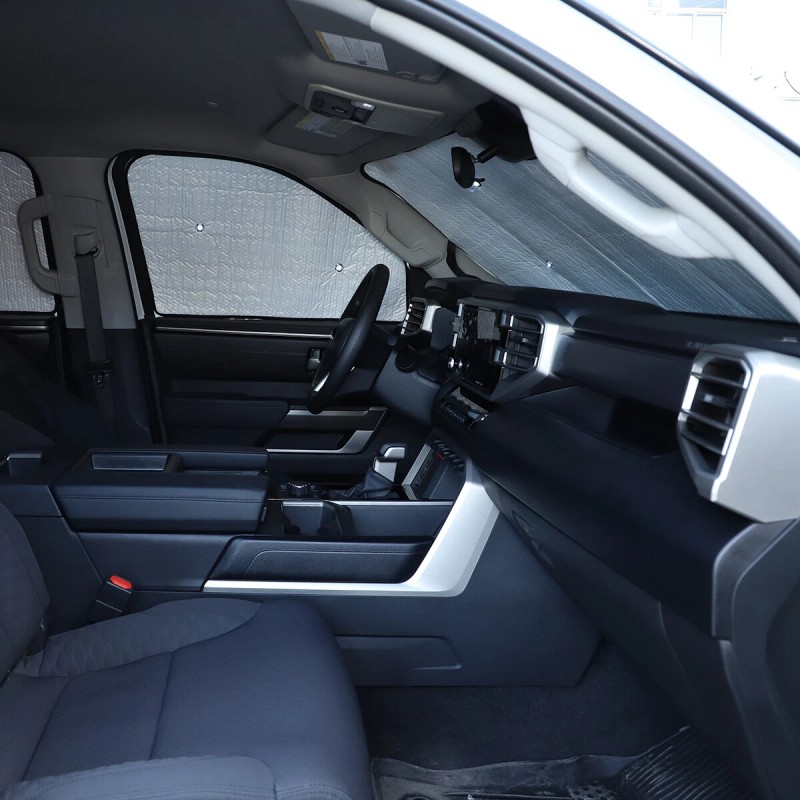 Xiaoerdian2020 For Toyota Tundra 2022+ Full Window Sun Shade Sun
