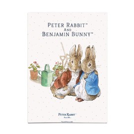 Fridge Magnet (65 x 90 mm) - Beatrix Potter - Peter Rabbit and Benjamin Bunny together