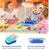 Children's Lunch Box with Compartments School Lunch Box Snack Box