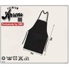 OM3® BBQ Aprons Aprons Kitchen Apron for Adults Unisex, Black