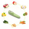 Peeler with Container, Fruit and Vegetable Peeler with Storage, Vegetable