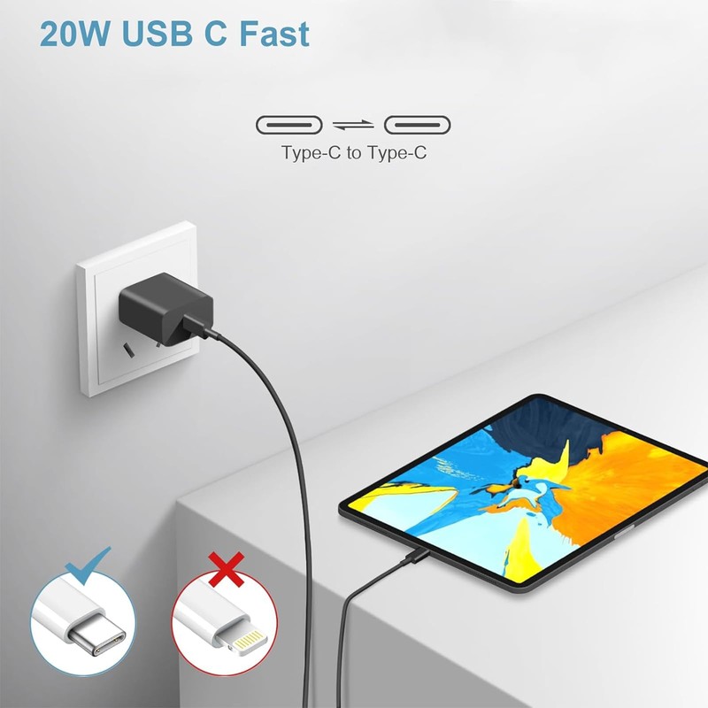 Tek Styz PRO 2Pack USB-C 50W/5A Compatible with Motorola Moto
