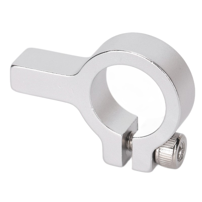 3Pcs Tube Clamp Hub Aluminum Shaft Clamping M4 Thread Mounting