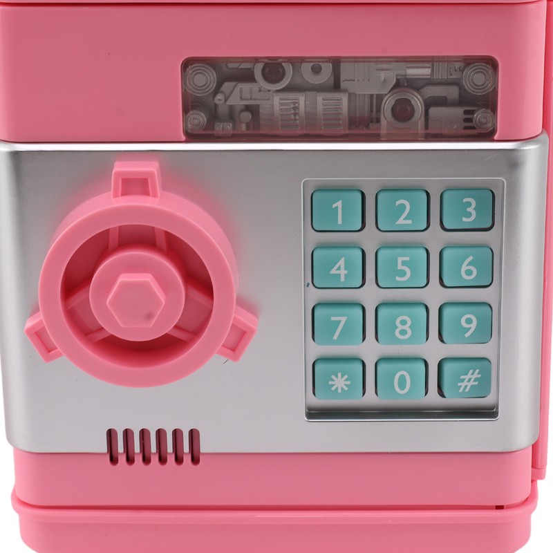 2 Modes ATM Piggy Bank Digital Electronic Paper Money Coins