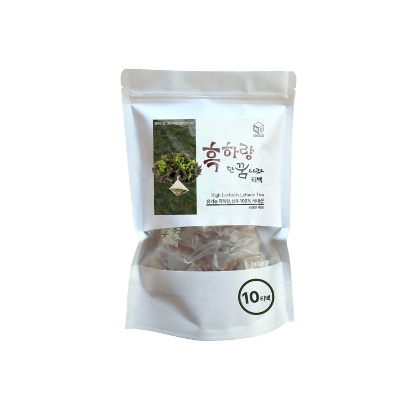 MD초이스 유기농 흑하랑 상추차 락투신124배 1.5g X30티백 MD Choice Organic