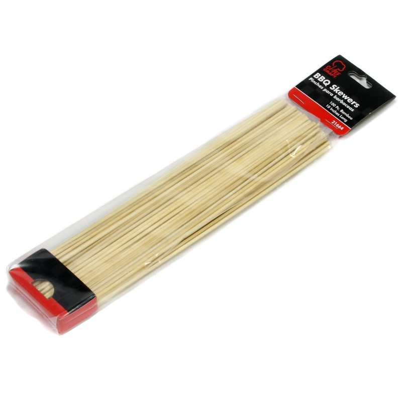 Chef Craft Select Bamboo Barbecue Skewers, 10 inch 100 Piece