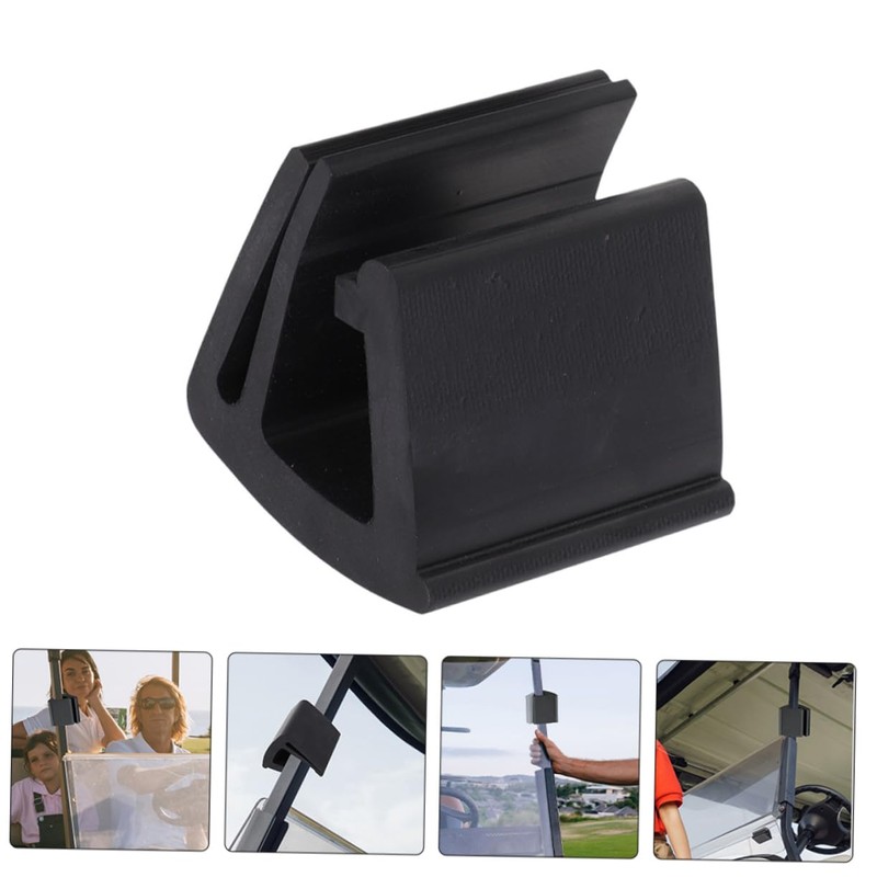 Mikinona Golf Cart Windshield Clip Easy Installation and Slip Design