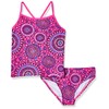 Kanu Surf Girls' Big Melanie Tankini Swimsuit, Pink, 12