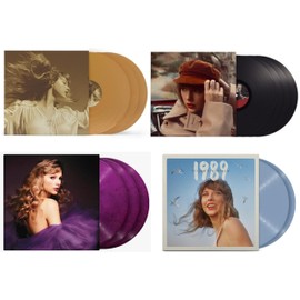 Taylor's Versions Vinyl Set - Fearless, Red, Speak Now and 1989 - Taylor Swift 4 Pack Record Collection