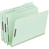 Pendaflex 17182 Pressboard Folders, 2 Fasteners, 3" Expansion, 1/3 Tab,