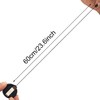 AMUU Name Badge Reel Hanging Name Badge Reel Black Set