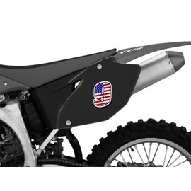 Racing Rally Number 9 Sticker Decal USA Flag N 309